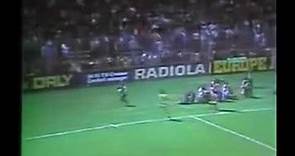 Loic Amisse vs Benfica Lisbona Coppa UEFA 1978 1979