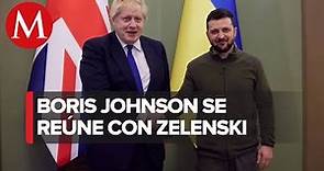 En medio del conflicto, Boris Johnson inicia una nueva visita a Ucrania
