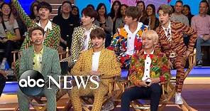 BTS, one of the hottest music groups in the world, speaks out on 'GMA'