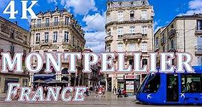 Walking tour in Montpellier, France
