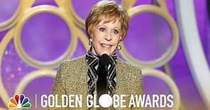 Carol Burnett Is Honored for Achievement in Television - 2019 Golden Globes (Highlight)