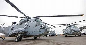 Incorporación de Helicópteros Sea King Marina de Guerra del Perú