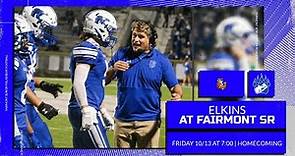 Fairmont Sr vs Elkins | 2023 Week 8 Football *LIVE*