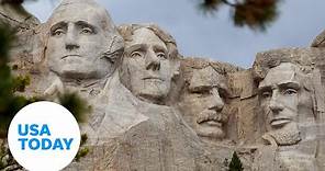 President Trump participates in 2020 Mount Rushmore Fireworks Celebration | USA TODAY