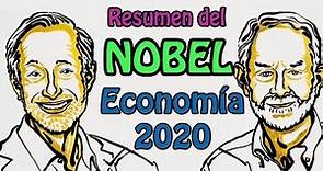 Premio Nobel de Economia 2020 | Paul Milgrom y Robert Wilson