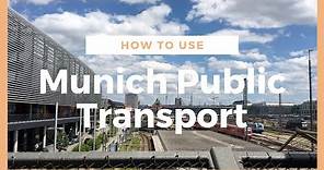 All About Munich Public Transportation System (MVV)