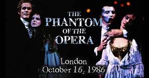 The Phantom of the Opera: Original London Cast - October 16, 1986
