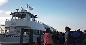 ⁴ᴷ⁶⁰ Fire Island to Bay Shore Ferry Full Ride from Kismet, NY (August 22, 2020)