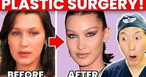 Plastic Surgeon Reacts to BELLA HADID Cosmetic Surgery Transformation!