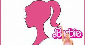 Como dibujar el logo de Barbie Paso a Paso | How to draw Barbie logo Step by Step
