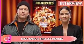 Nick Zano & Shelley Hennig Talk Filming Raunchy New Netflix Series OBLITERATED
