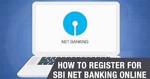 How to register for SBI net banking online