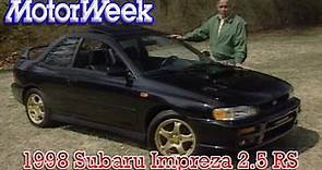 1998 Subaru Impreza 2.5 RS | Retro Review