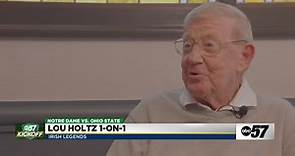 Lou Holtz on library donation in honor of wife, reuniting with former team manager