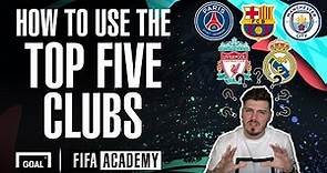 The best five clubs on FIFA 20 - and how to use them