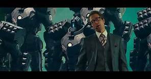 War Machine First Appearance Scene - Hammer Drones Presentation Scene - Iron Man 2 (2010) HD