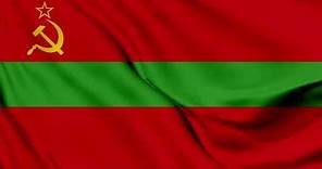 Transnistria Flag Waving Background | HD | ROYALTY FREE