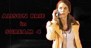 All Alison Brie scenes from "Scream 4" (2011)