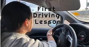 Learning How to Drive in Canada || First Driving Lesson in Canada