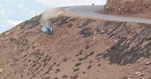 Jeremy Foley's crash at the 2012 Pikes Peak International Hill Climb - Multiple Angles