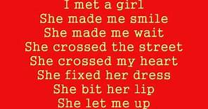 I Met A Girl - William Michael Morgan (Lyrics)