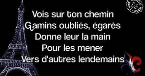 Les Choristes Medley (lyrics)