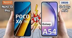 Poco X6 Vs Samsung Galaxy A54 - Full Comparison 🔥 Techvs