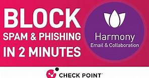 Check Point Harmony Email & Collaboration: Block Spam and Phishing