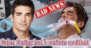 Can Galen Gering leave DOOL because of a serious accident? Days of our lives spoilers on Peacock