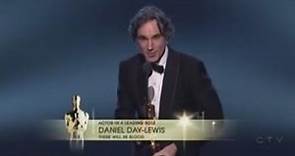 Daniel Day-Lewis winning Best Actor for There Will Be Blood