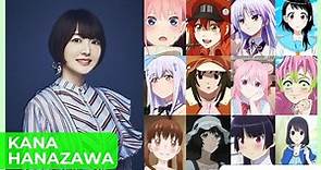 Kana Hanazawa [花澤 香菜] Top Same Voice Characters Roles