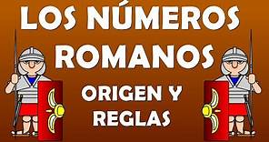 LOS NÚMEROS ROMANOS : Origen, reglas y juegos para primaria