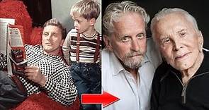 Micheal Douglas And Kirk Douglas Transformation From 1946 To 2018