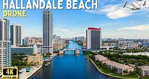 Hallandale Beach Florida - Aerial View Hallandale Beach