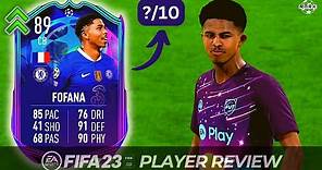 89 RTTF WESLEY FOFANA PLAYER REVIEW - FIFA 23 ULTIMATE TEAM (UCL)