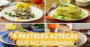 4 pasteles azteca que no imaginabas | Kiwilimón