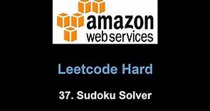 Leetcode 37. Sudoku Solver (backtracking)