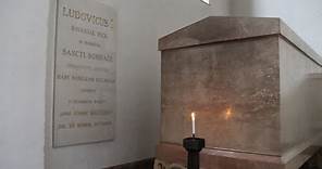 The tomb of Ludwig I of Bavaria and Therese of Saxe-Hildburghausen at St. Boniface's Abbey, Munich