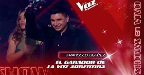 Francisco Benítez es el GANADOR de La Voz Argentina 2021
