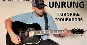 (SIMPLE & FUN!) Unrung Turnpike Troubadours Guitar Lesson + Tutorial