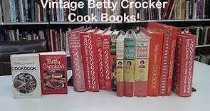 Vintage Betty Crocker Cook Books