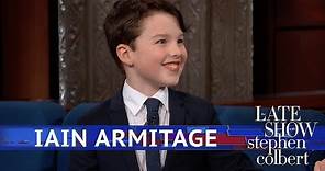 Iain Armitage Reviews The Late Show