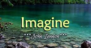 Imagine - KARAOKE VERSION -as popularized by John Lennon