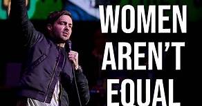 Jeff Dye on Instagram: "How many times do I have to say it, men and women are not equal! #standupcomedy #comedian #comedyshow"