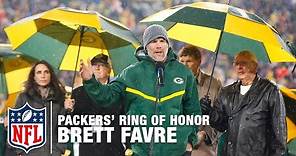 Brett Favre's #4 Unveiled in Packers' Ring of Honor | Full Ceremony
