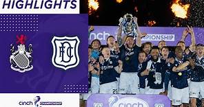Queen’s Park 3-5 Dundee | Dundee Secure Promotion To Premiership! | cinch Championship
