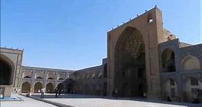 Mezquita de Jame o del Viernes en Isfahán Irán video exterior