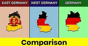 East Germany vs West Germany vs Federal Republic of Germany | Germany | Comparison | Data Duck 2.o