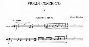 Alberto Ginastera - Violin Concerto, Op. 30