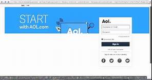 How to Login AOL Mail on your Computer? AOL Mail Sign In Tutorial